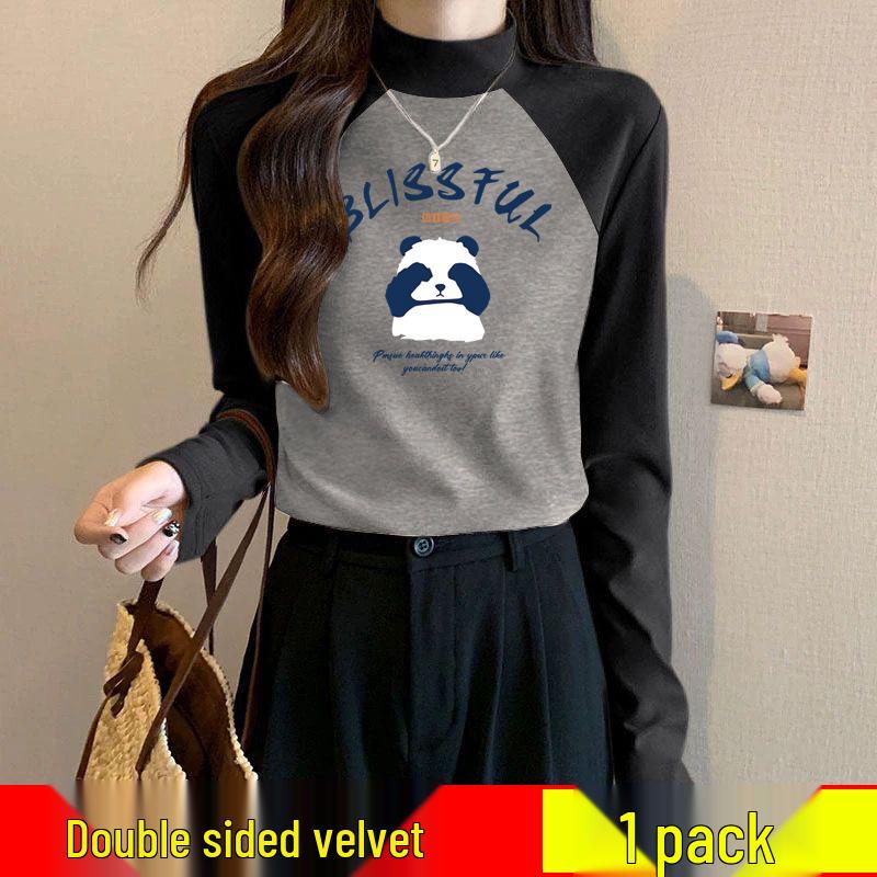 German Velvet Color Block Women s Semi-High Neck Base Layer: Winter Warm Slim Fit Stretch Shirt S (up to 90 lbs)
German Velvet Color Block Women s Semi-High Neck Base Layer: Winter Warm Slim Fit Stretch Shirt S (up to 90 lbs)