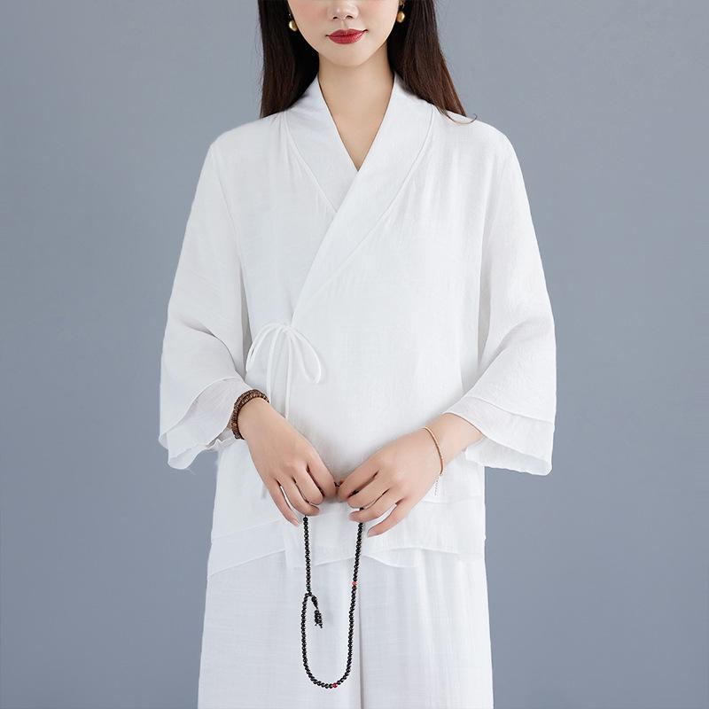 Zen Aura Women s Meditation Clothing Set – High-end Buddhist Style for Healing and Tranquility Extra Large
Zen Aura Women s Meditation Clothing Set – High-end Buddhist Style for Healing and Tranquility Extra Large
