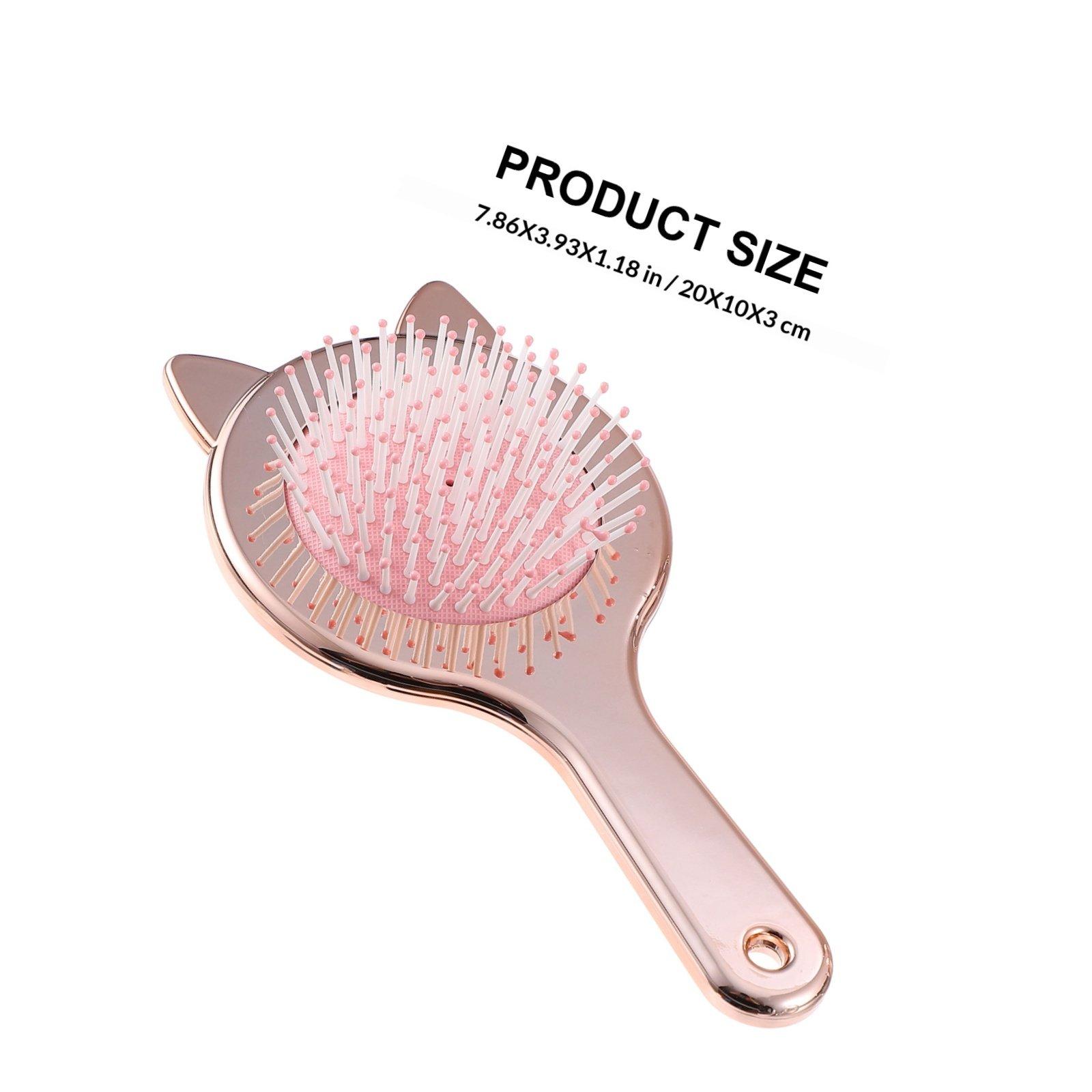 Cat Ear Massage Comb Detangler Hair Brush Portable Scalp Comb Lightweight Hair Growth Scalp Relaxation розового золота
Cat Ear Massage Comb Detangler Hair Brush Portable Scalp Comb Lightweight Hair Growth Scalp Relaxation розового золота
