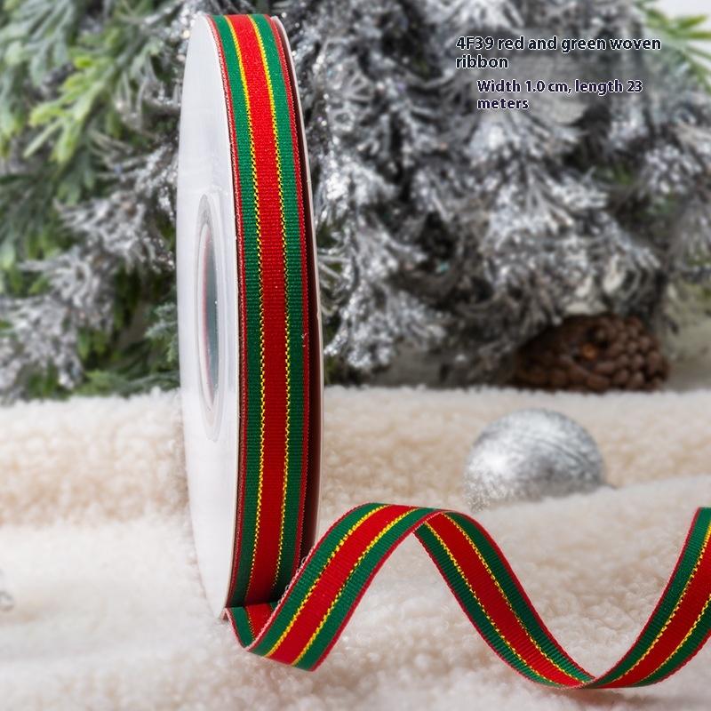 New Year Christmas Ribbon - Polyester 22M Length Gift Wrap Ribbon For Flowers, Cake Decor, Christmas Tree A42
New Year Christmas Ribbon - Polyester 22M Length Gift Wrap Ribbon For Flowers, Cake Decor, Christmas Tree A42