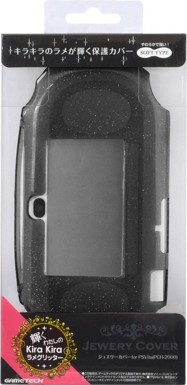 Protective cover for PSVita Soft Type for Vita 2000 (PCH-2000) Jewelry Cover (Black Glitter)
Protective cover for PSVita Soft Type for Vita 2000 (PCH-2000) Jewelry Cover (Black Glitter)