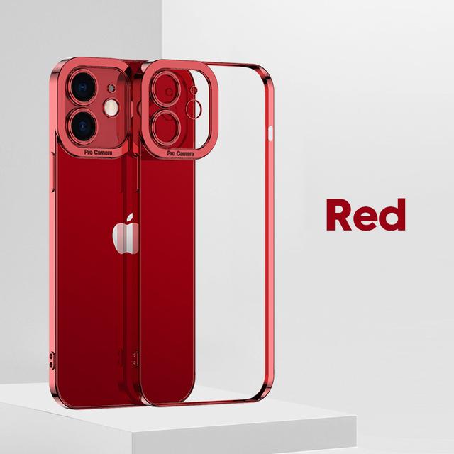 Роскошный прозрачный чехол с квадратным покрытием для Iphone 14 13 12 11 Pro Max Mini X Xs Xr 7 8 Plus Se, прозрачный мягкий силиконовый чехол For iPhone 14 Plus красный
Роскошный прозрачный чехол с квадратным покрытием для Iphone 14 13 12 11 Pro Max Mini X Xs Xr 7 8 Plus Se, прозрачный мягкий силиконовый чехол For iPhone 14 Plus красный