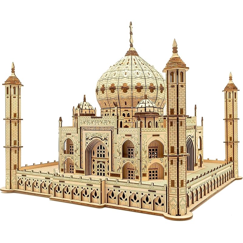 SILK ROAD 3D solid puzzle DIY wooden puzzle It s Taj Mahal With LED light 416PCS craft present toys toys educational toys boy girl adult new year gift
SILK ROAD 3D solid puzzle DIY wooden puzzle It s Taj Mahal With LED light 416PCS craft present toys toys educational toys boy girl adult new year gift