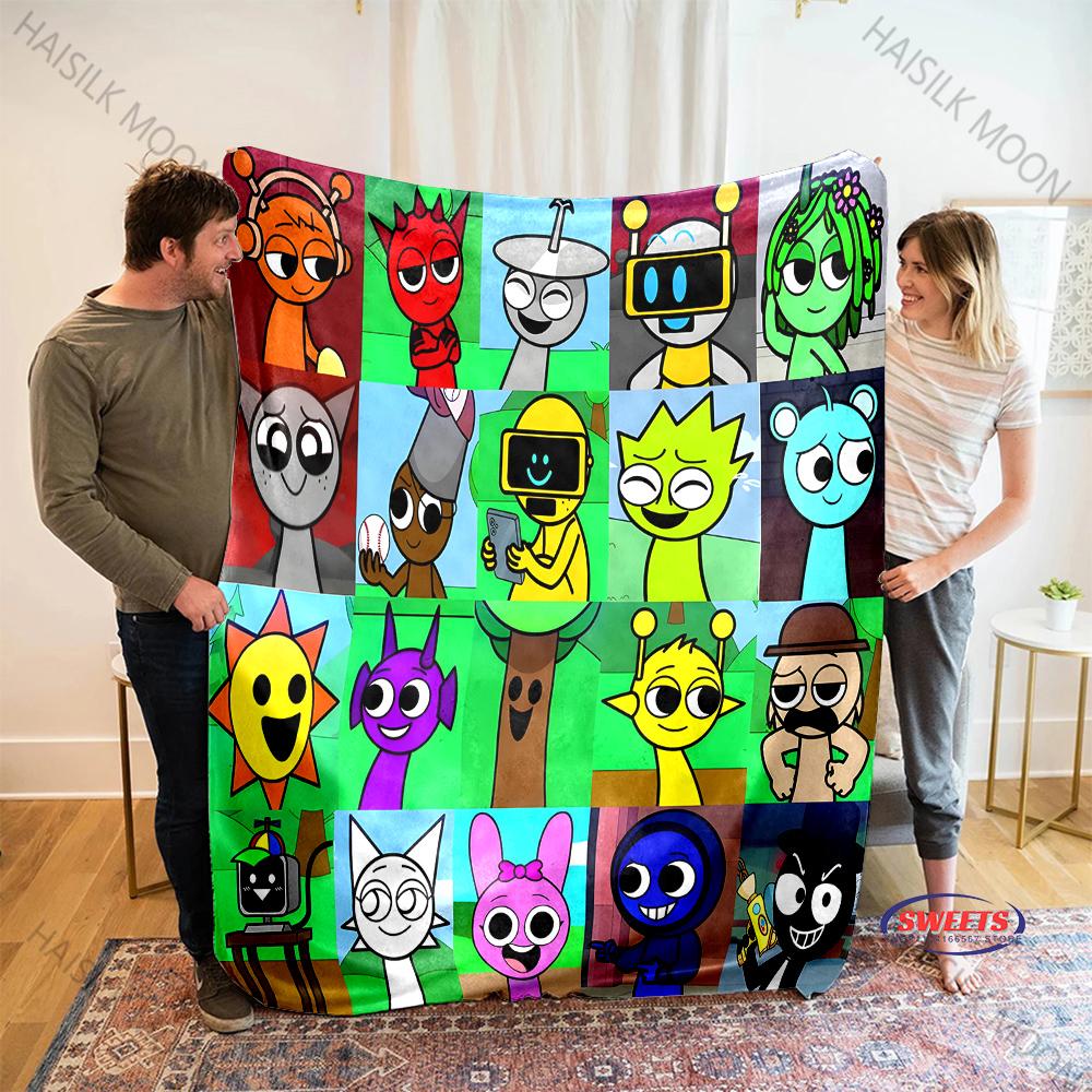 New Products Shipped Quickly! Music Theme S-Sprunki Printed Blanket Office Beach Camping Shawl Blanket Gift for Family & Friends 75x90cm
New Products Shipped Quickly! Music Theme S-Sprunki Printed Blanket Office Beach Camping Shawl Blanket Gift for Family & Friends 75x90cm