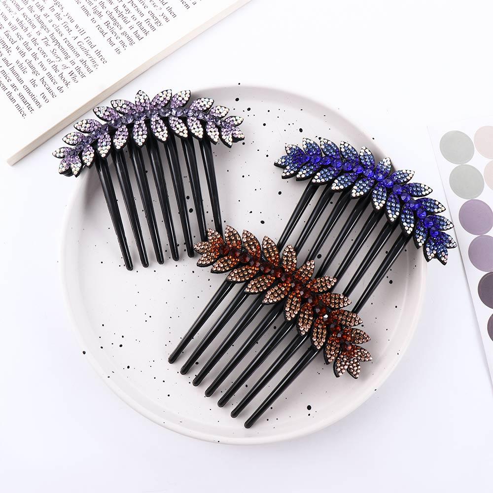Crystal Hairpins Flower Ponytail Holder Hair Clips Women Hair Comb Hair Claws Korean Barrettes A
Crystal Hairpins Flower Ponytail Holder Hair Clips Women Hair Comb Hair Claws Korean Barrettes A
