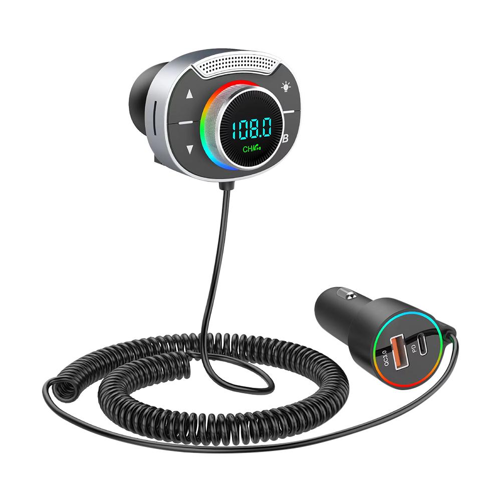 T86 Автомобільний Bluetooth FM-передавач MP3-плеєр Виявлення напруги Zhitong QC3.0 PD30W Швидкий зарядний пристрій Hands-Free дзвінки Автомобільні аксесуари Without TF Card синій
T86 Автомобільний Bluetooth FM-передавач MP3-плеєр Виявлення напруги Zhitong QC3.0 PD30W Швидкий зарядний пристрій Hands-Free дзвінки Автомобільні аксесуари Without TF Card синій