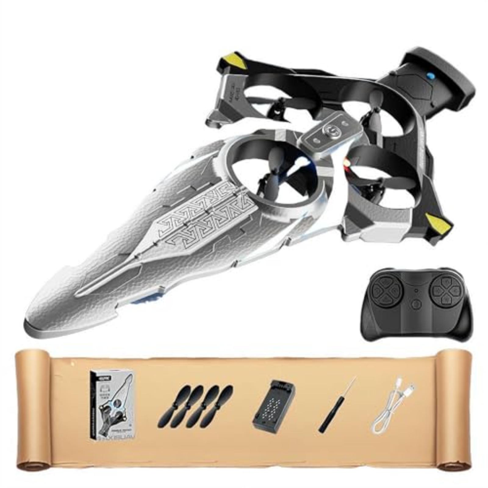 Flying Sword RC Airplane, Foam RC Planes Remote Control Airplanes For Kids, Remote Control Helicopter Fighter Drones For Kids Adults, one size срібний
Flying Sword RC Airplane, Foam RC Planes Remote Control Airplanes For Kids, Remote Control Helicopter Fighter Drones For Kids Adults, one size срібний