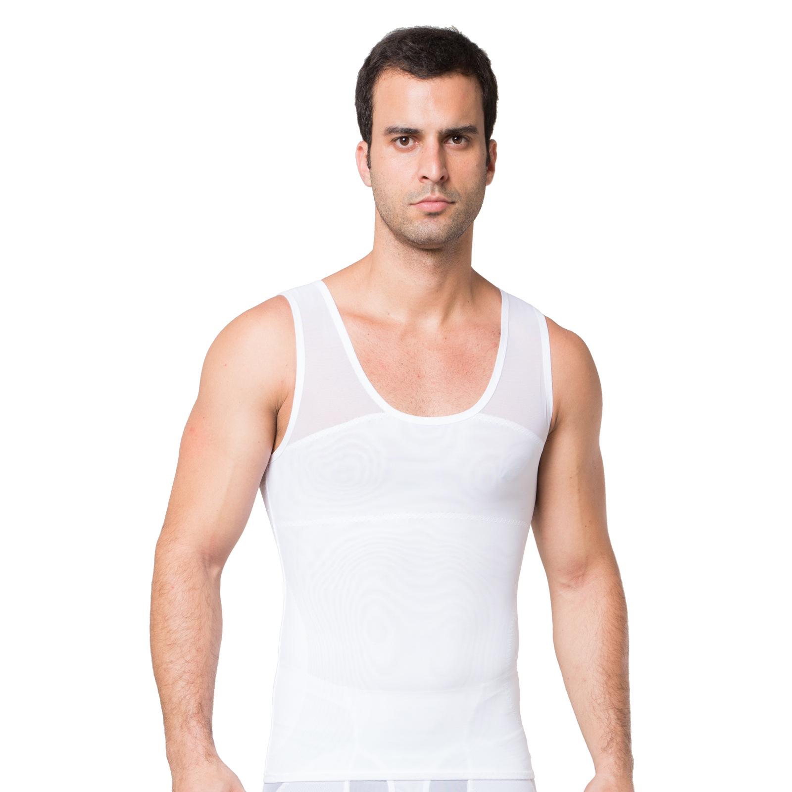 European & American Men s Mesh Body Shaper: Abdomen Control Chest Binder Fitness Bodysuit M белый
European & American Men s Mesh Body Shaper: Abdomen Control Chest Binder Fitness Bodysuit M белый