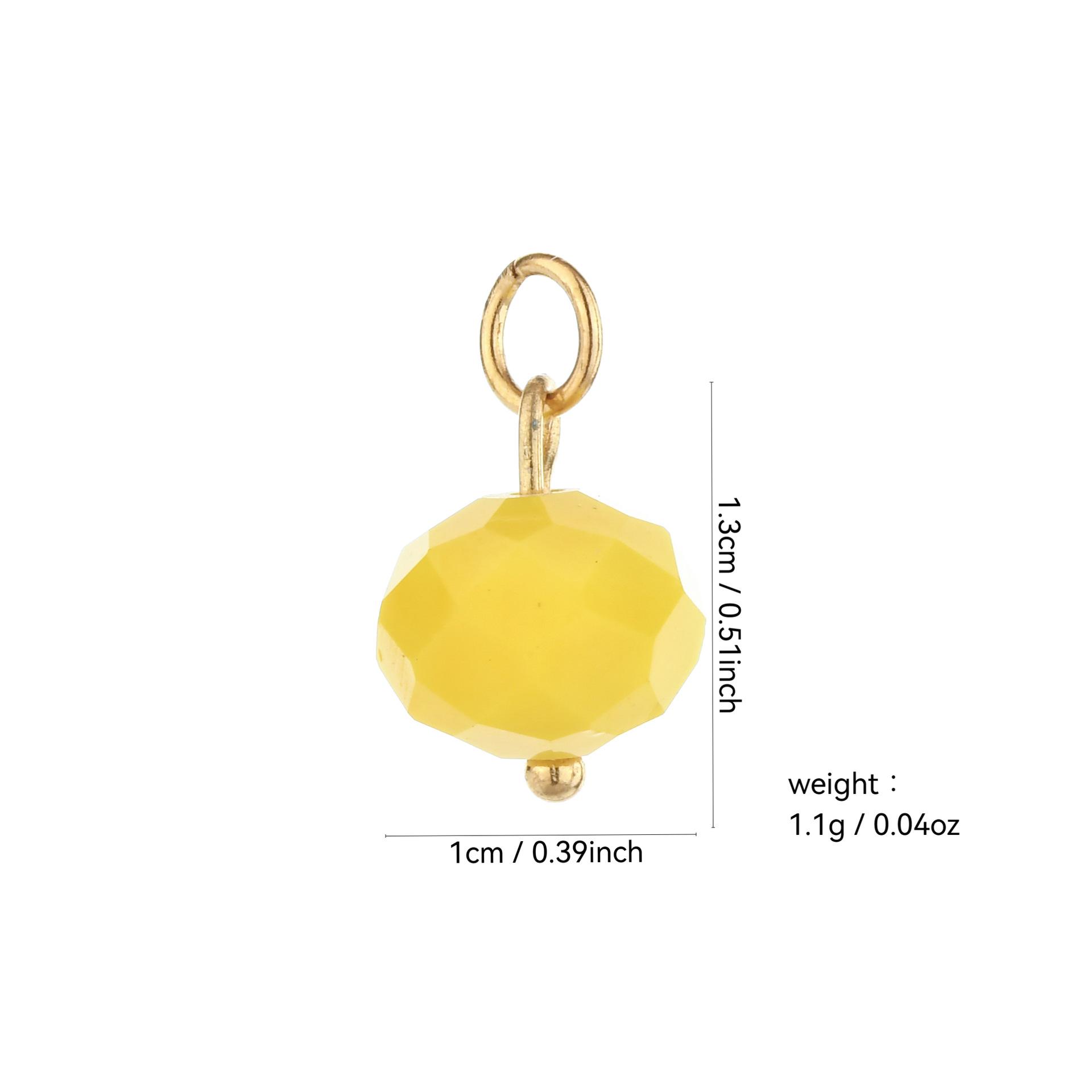 Handmade 18k Gold Electroplated Natural Stone Bead Earrings
Handmade 18k Gold Electroplated Natural Stone Bead Earrings