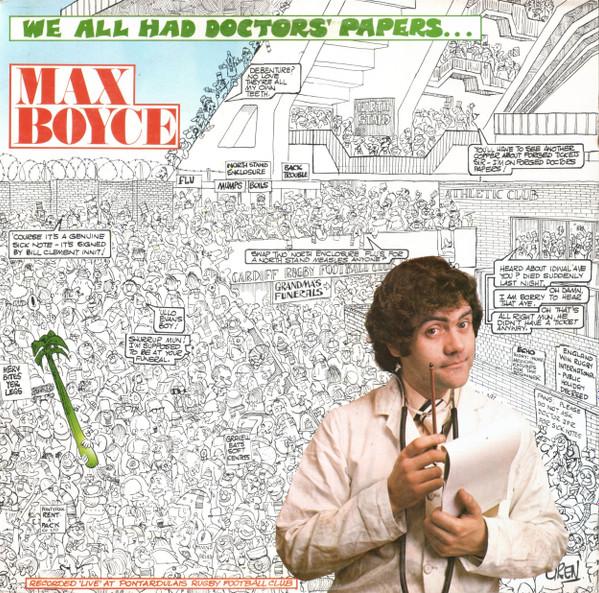 LP Record MAX BOYCE We All Had Doctors Papers MB101 EMI 1975 UK Music Others Used
LP Record MAX BOYCE We All Had Doctors Papers MB101 EMI 1975 UK Music Others Used