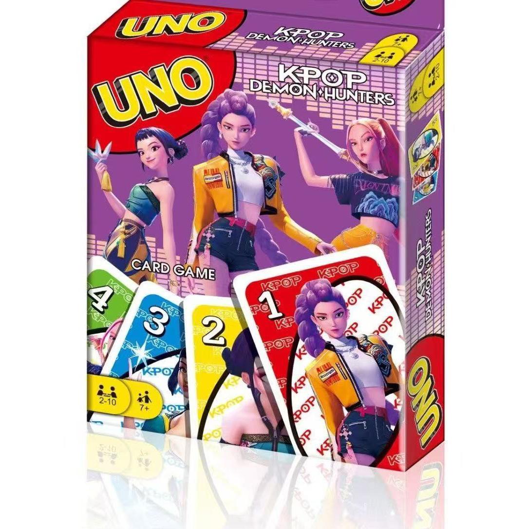 UNO kpop demon hunters Card Game for Kids, Adults & Family with Deck Inspired by The Movie card
UNO kpop demon hunters Card Game for Kids, Adults & Family with Deck Inspired by The Movie card