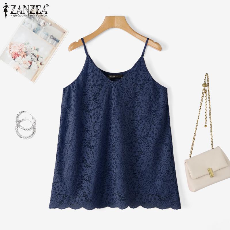 VONDA Женские летние топы без рукавов с кружевом и вязанным крючком, повседневные майки-топы 5XL темно-синий
VONDA Женские летние топы без рукавов с кружевом и вязанным крючком, повседневные майки-топы 5XL темно-синий