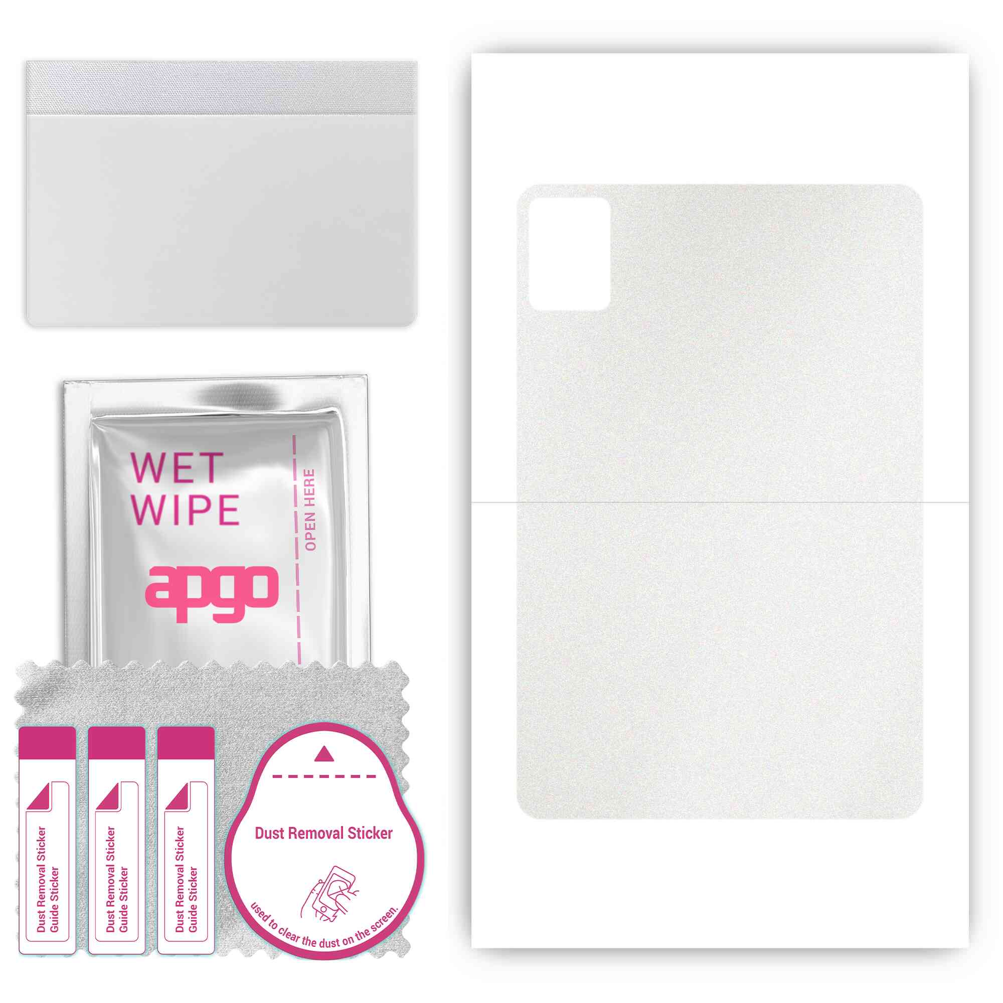 apgo Protective Skin Sticker for the back compatible with Doogee T20, Wrap Film, Foil, Vinyl - Pattern Matte Transparent
apgo Protective Skin Sticker for the back compatible with Doogee T20, Wrap Film, Foil, Vinyl - Pattern Matte Transparent
