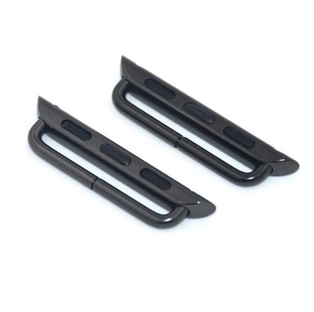 2pcs Connector Adapter for Apple Watch 44mm 40mm 42 45mm 41mm 38 Connectors Accessories for Iwatch 6 5 7 8 9 Se Stainless Steel 42mm 44mm 45mm(22mm) чорний
2pcs Connector Adapter for Apple Watch 44mm 40mm 42 45mm 41mm 38 Connectors Accessories for Iwatch 6 5 7 8 9 Se Stainless Steel 42mm 44mm 45mm(22mm) чорний