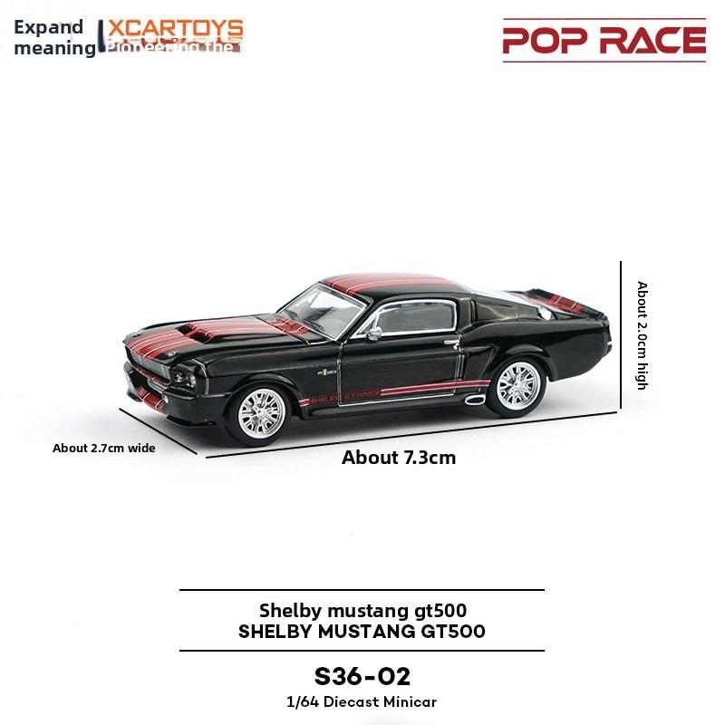 Tuoyi Ford Shelby Mustang GT500 - Black Red POPRACE Alloy 1/64 Alloy Car Model
Tuoyi Ford Shelby Mustang GT500 - Black Red POPRACE Alloy 1/64 Alloy Car Model
