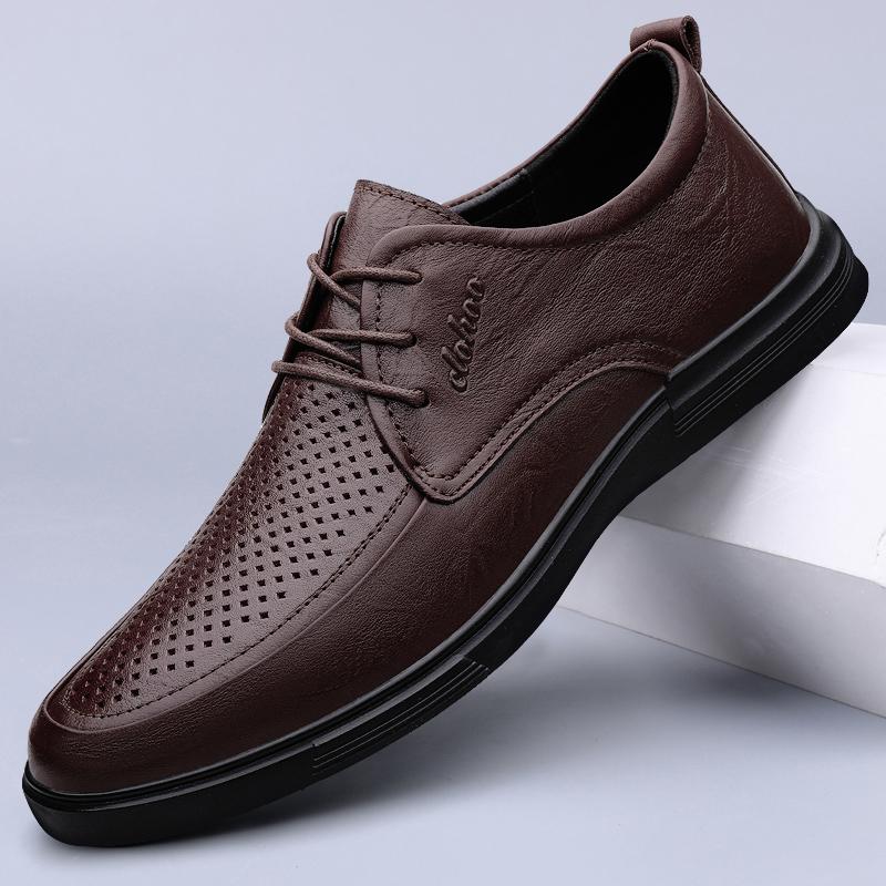 Fashion Summer New Punching Leather Men Oxford Shoes Fashion Hollow Out Man Formal Footwear Business Pointed Toe Casual Breathable Shoes 38 коричневый
Fashion Summer New Punching Leather Men Oxford Shoes Fashion Hollow Out Man Formal Footwear Business Pointed Toe Casual Breathable Shoes 38 коричневый