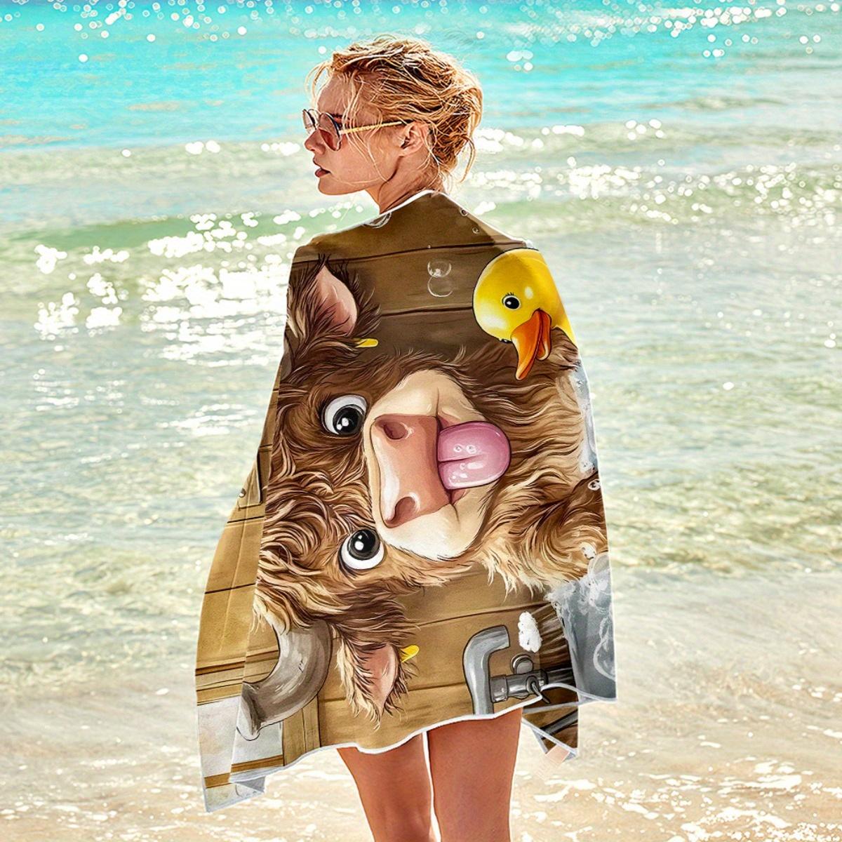 Cow Print Bath Beach Towel Ultra Soft Microfiber High Absorbent Lightweight for Bathroom Swimming Pool Camping Travel W40*H60(CM)
Cow Print Bath Beach Towel Ultra Soft Microfiber High Absorbent Lightweight for Bathroom Swimming Pool Camping Travel W40*H60(CM)
