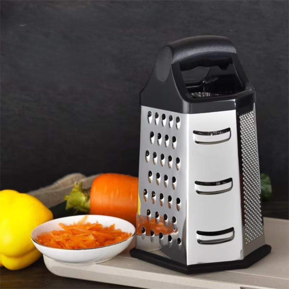 6 Sides Multifunctional Vegetable Grater Stainless Steel Vegetable Shredder Chocolate No Base Box
6 Sides Multifunctional Vegetable Grater Stainless Steel Vegetable Shredder Chocolate No Base Box