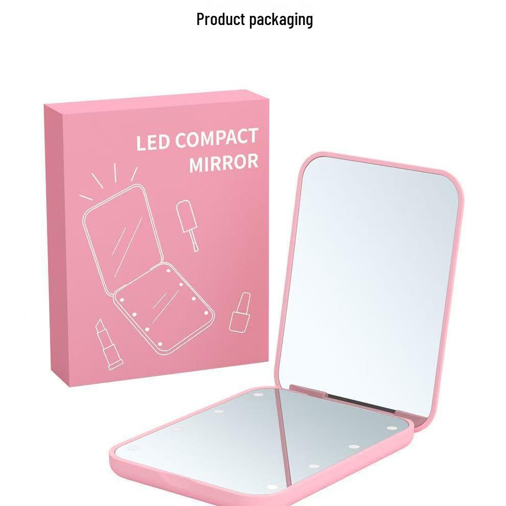 Foldable 2X LED Touch Makeup Mirror with Charging & Light Memory | Portable Handheld Gift Folding with Light розовый
Foldable 2X LED Touch Makeup Mirror with Charging & Light Memory | Portable Handheld Gift Folding with Light розовый