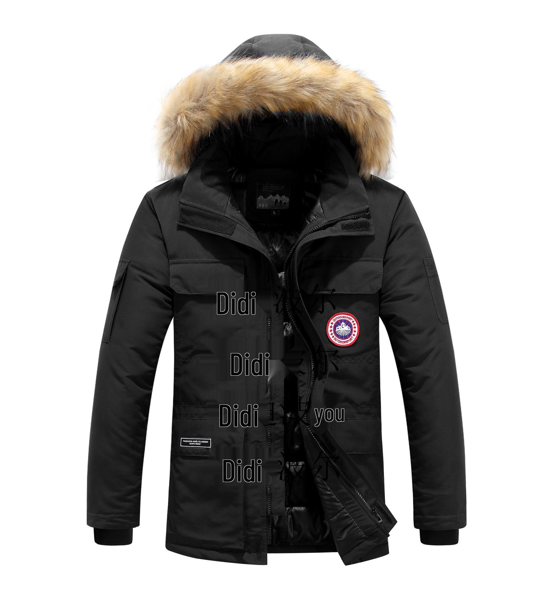 2019 Men s Winter Thickened Warm Cotton Jacket, Mid-length 5928-1 M чорний
2019 Men s Winter Thickened Warm Cotton Jacket, Mid-length 5928-1 M чорний