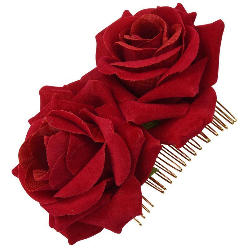 TEXU 10X Rose Flower Hair Clip Slide Flamenco Dancer Pin Flower Brooch Lady Hair Styling Clip Hair Accessories красный
TEXU 10X Rose Flower Hair Clip Slide Flamenco Dancer Pin Flower Brooch Lady Hair Styling Clip Hair Accessories красный