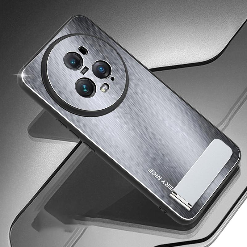For Honor Magic5 Pro Kickstand Phone Case TPU+Aluminium Alloy Brushed Back Cover Silver
For Honor Magic5 Pro Kickstand Phone Case TPU+Aluminium Alloy Brushed Back Cover Silver