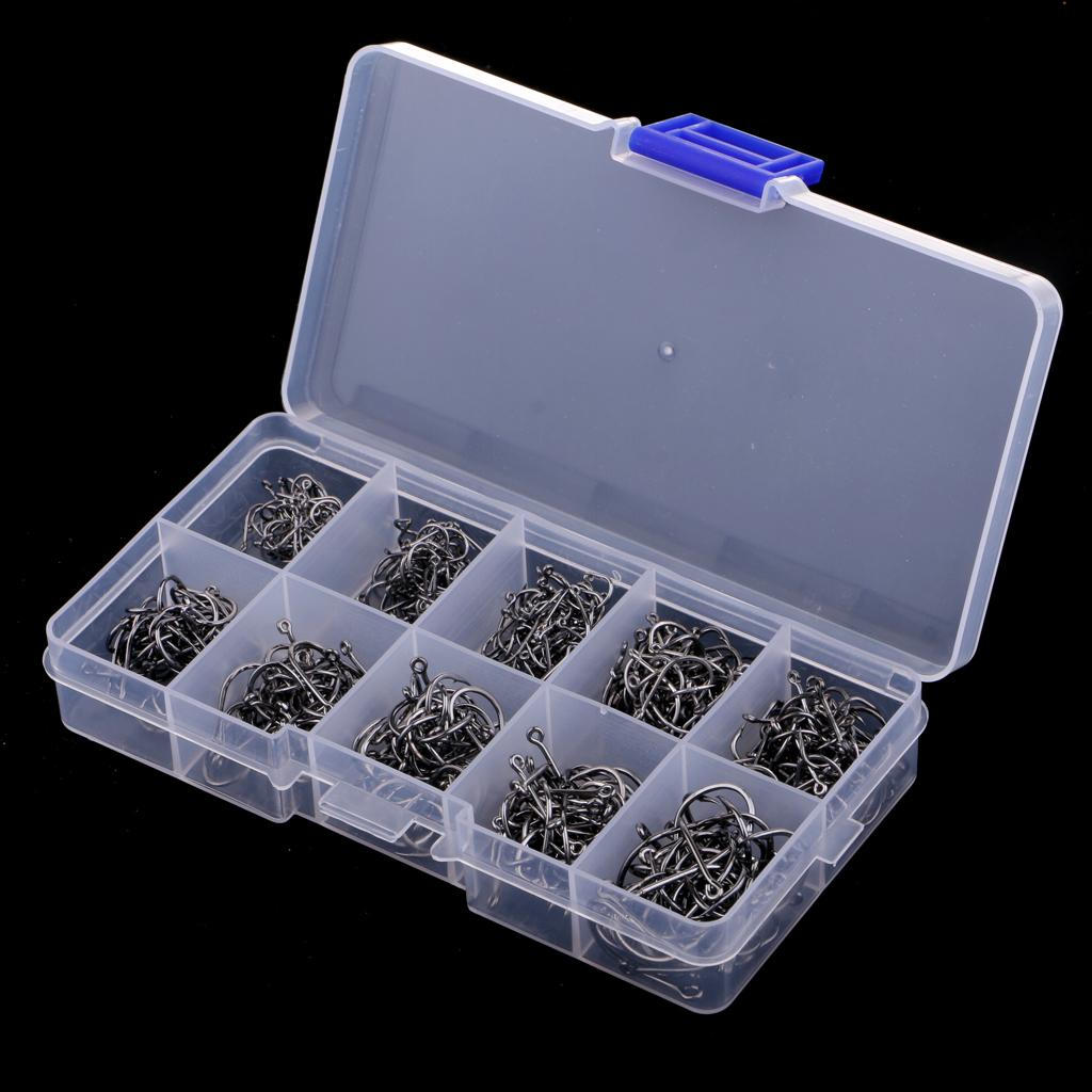 500Pcs Steel Fishing Hooks with Transparent Box Accessories for Fishermen
500Pcs Steel Fishing Hooks with Transparent Box Accessories for Fishermen