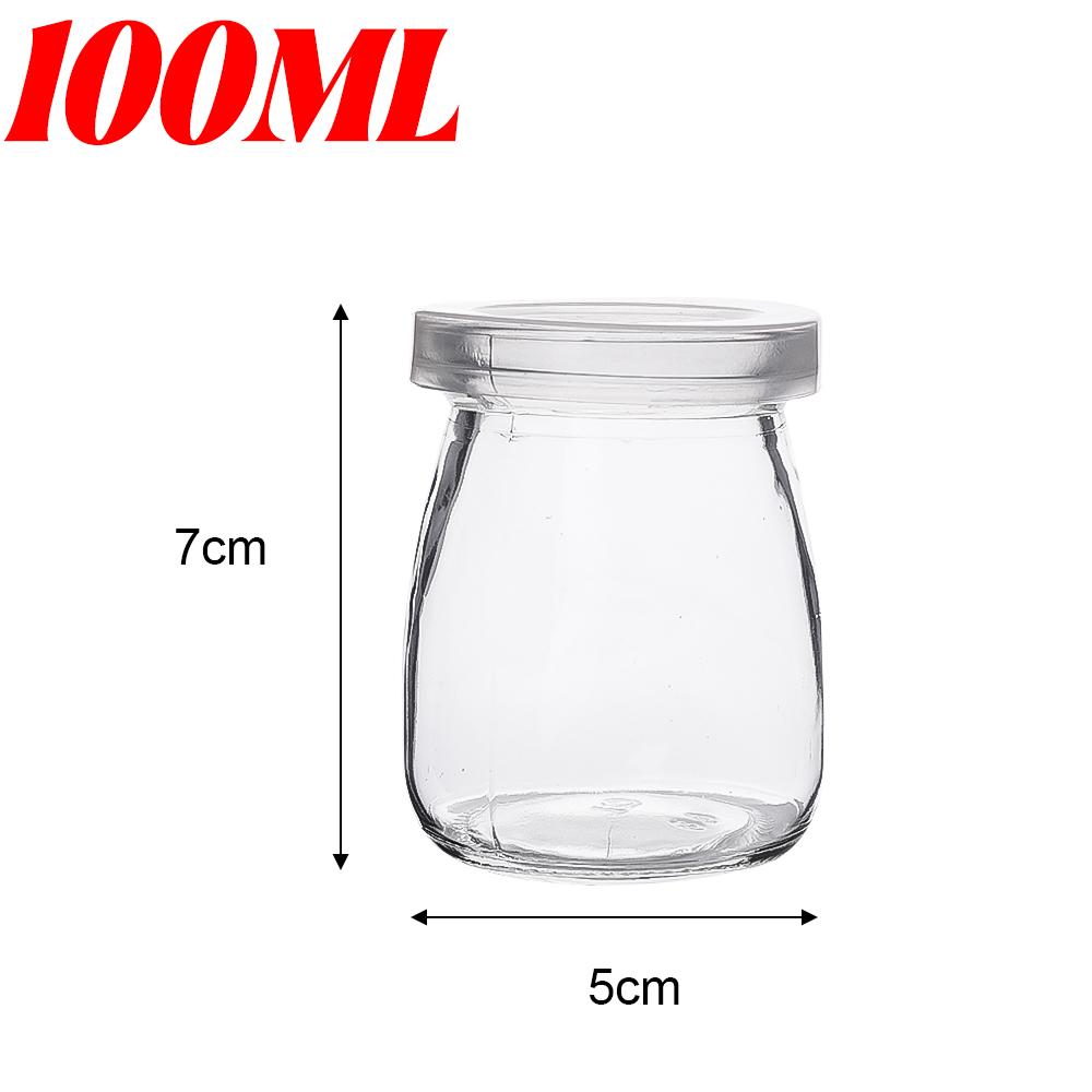 100/150/200ML Pudding Glass Bottle with PE Lids Clear Jars for Yogurt Jam Honey Home Kitchen Baking Accessories Creative Gifts 1PC
100/150/200ML Pudding Glass Bottle with PE Lids Clear Jars for Yogurt Jam Honey Home Kitchen Baking Accessories Creative Gifts 1PC