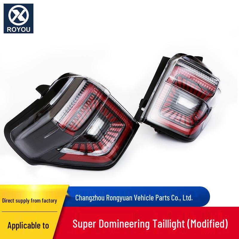 LED Modified Taillight Assembly with Daytime Running, Reversing, and Brake Lights for Toyota 4Runner. Plastic
LED Modified Taillight Assembly with Daytime Running, Reversing, and Brake Lights for Toyota 4Runner. Plastic