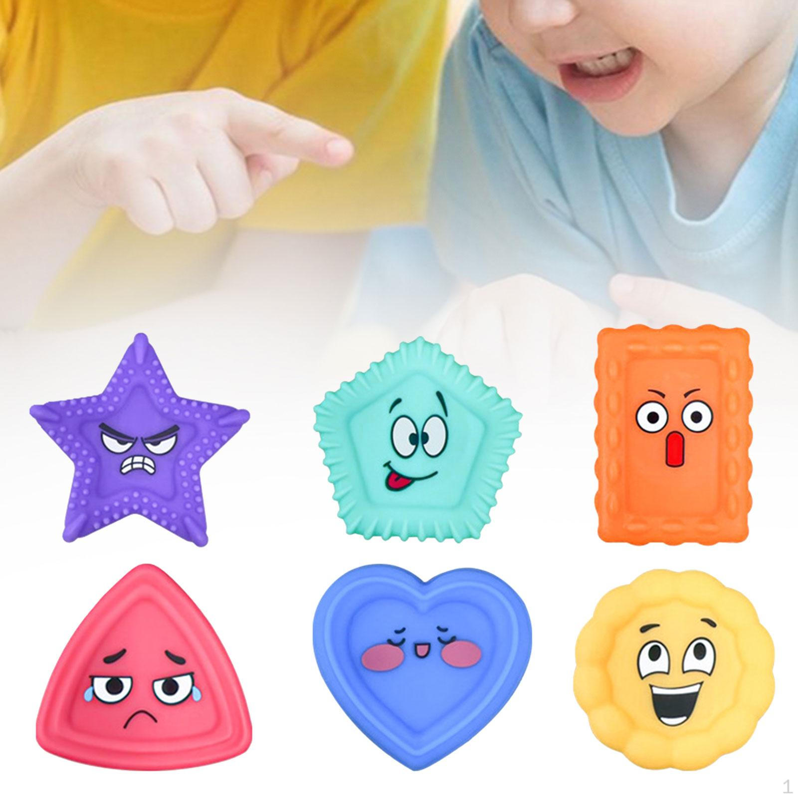 6 Pieces Fidget Toys Sensory Creative Silicone Texture Shape Learning Toy Social Emotional
6 Pieces Fidget Toys Sensory Creative Silicone Texture Shape Learning Toy Social Emotional