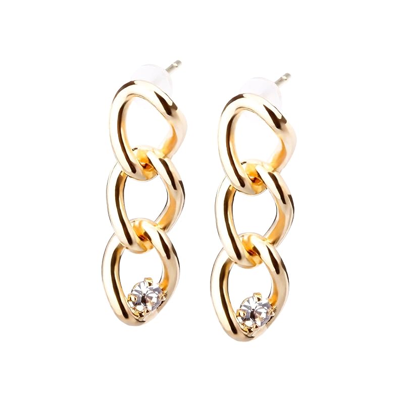 LOKUMI earrings 4 designs x 3 colors to choose from 18k gold K18 post made in Japan K18 Compatible with metal allergies chain Bijou swing earrings
LOKUMI earrings 4 designs x 3 colors to choose from 18k gold K18 post made in Japan K18 Compatible with metal allergies chain Bijou swing earrings