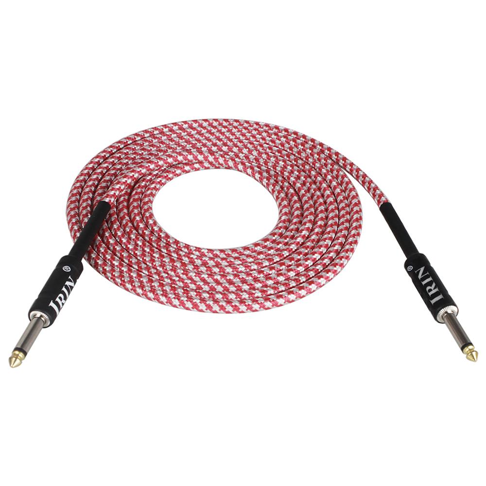 3M Guitar Cable Colorful Stringed Instrument Accessories No Noise Audio Braided Wire Cord Metal Plug for Electric Guitar B Practical Use розовый
3M Guitar Cable Colorful Stringed Instrument Accessories No Noise Audio Braided Wire Cord Metal Plug for Electric Guitar B Practical Use розовый