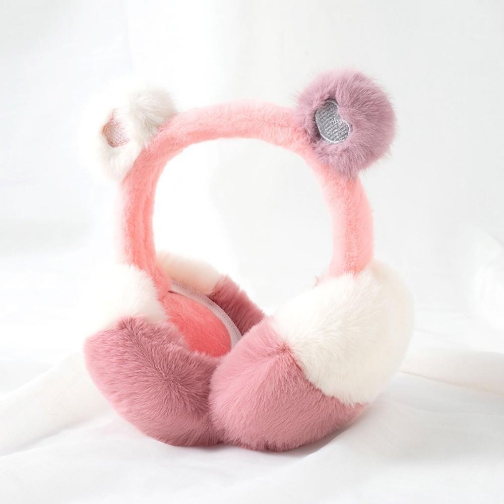 Coldproof Thick Plush Earmuffs Love Heart Faux Hoop Plush Headband Gifts Bear Fluffy Earmuffs світло-рожевий колір
Coldproof Thick Plush Earmuffs Love Heart Faux Hoop Plush Headband Gifts Bear Fluffy Earmuffs світло-рожевий колір