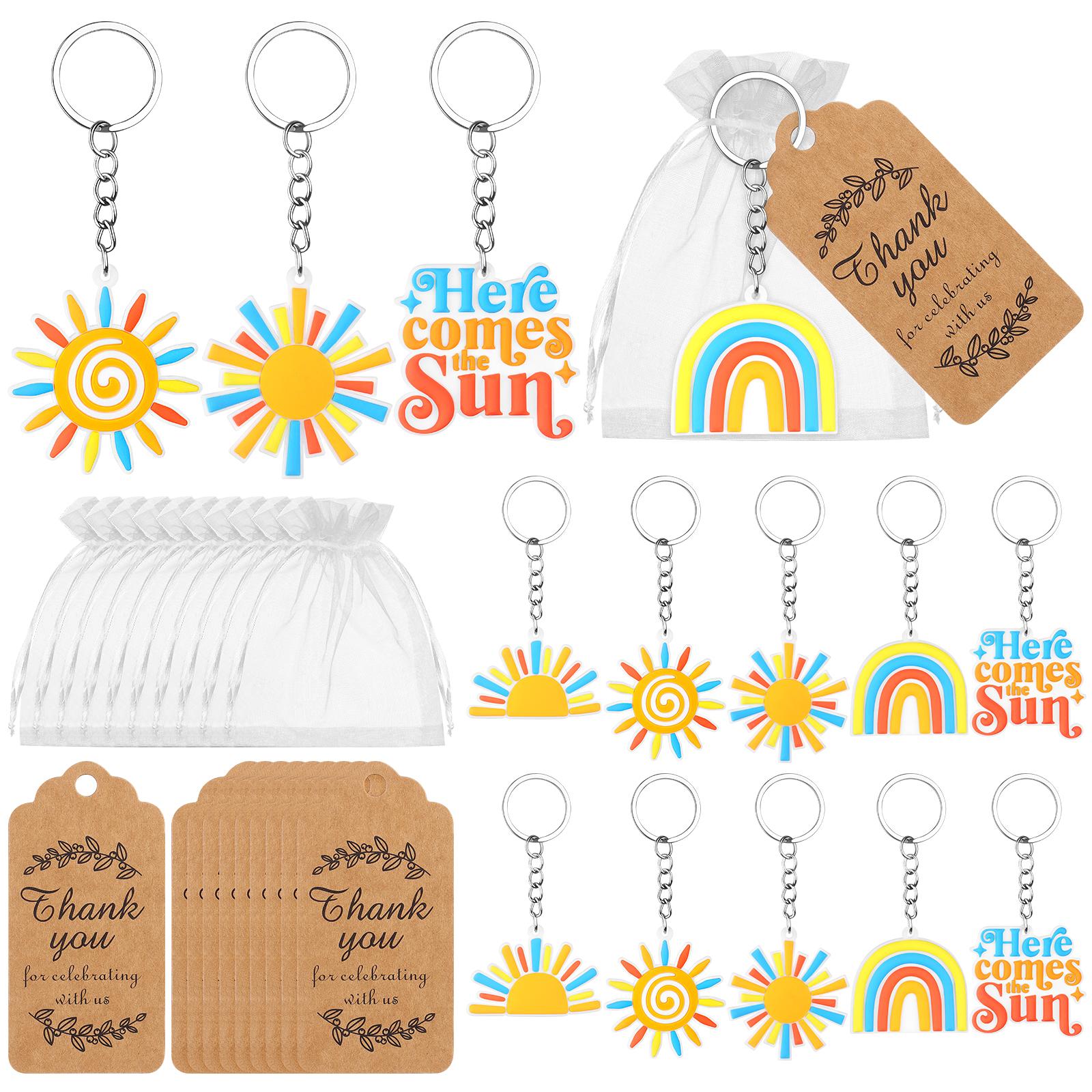 150Pcs Here Comes The Sun Baby Shower Party Favors Rainbow Sun Keychains With Thank You Tags And Organza Bags, Boho Sunshine The армия зеленый
150Pcs Here Comes The Sun Baby Shower Party Favors Rainbow Sun Keychains With Thank You Tags And Organza Bags, Boho Sunshine The армия зеленый
