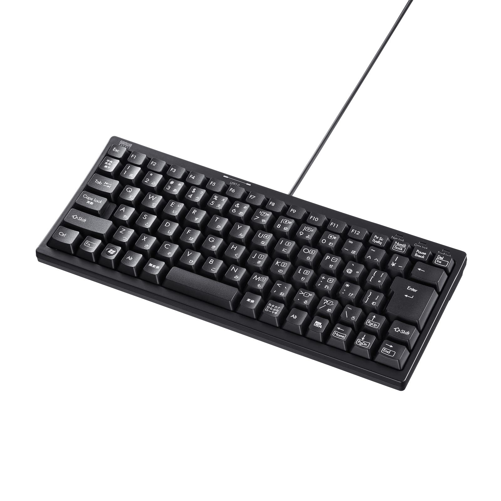 Sanwa Supply Compact Keyboard with USB Hub Black No Numeric Keypad SKB-KG3UH2BK чорний
Sanwa Supply Compact Keyboard with USB Hub Black No Numeric Keypad SKB-KG3UH2BK чорний