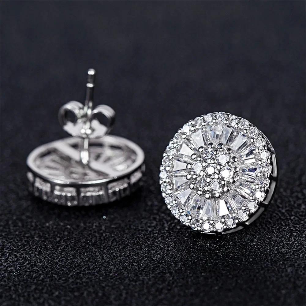 CAOSHI Versatile Luxury Stud Earrings for Women Full with Dazzling Cubic Zirconia Daily Wear Exquisite Girl Accessories Zircon WHITE
CAOSHI Versatile Luxury Stud Earrings for Women Full with Dazzling Cubic Zirconia Daily Wear Exquisite Girl Accessories Zircon WHITE