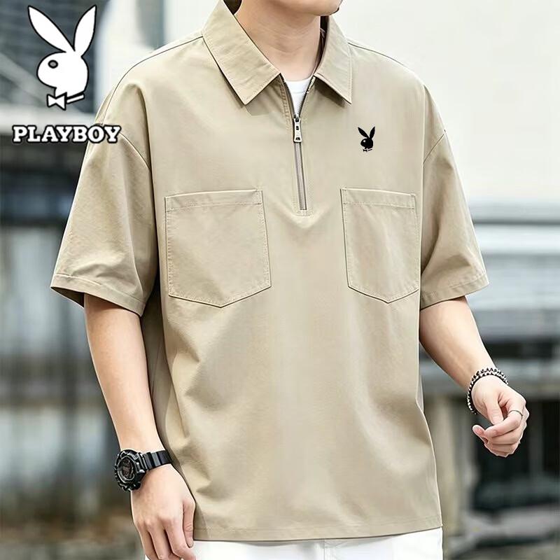 PLAYBOY Men s Casual Polo Short-Sleeve T-Shirt XL
PLAYBOY Men s Casual Polo Short-Sleeve T-Shirt XL