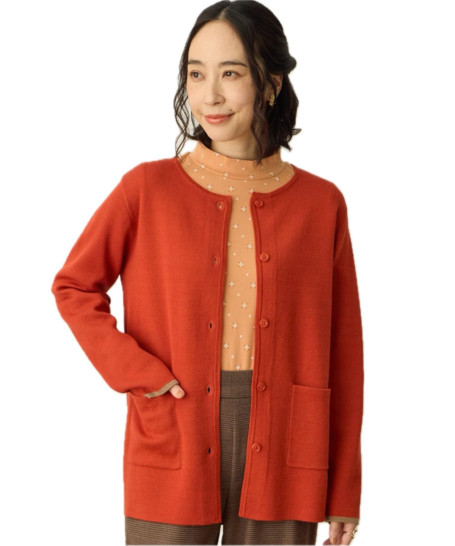 DECOY Size 492810 Women s Double-Faced Cardigan, Washable, Anti-Pill, Orange, оранжевый
DECOY Size 492810 Women s Double-Faced Cardigan, Washable, Anti-Pill, Orange, оранжевый
