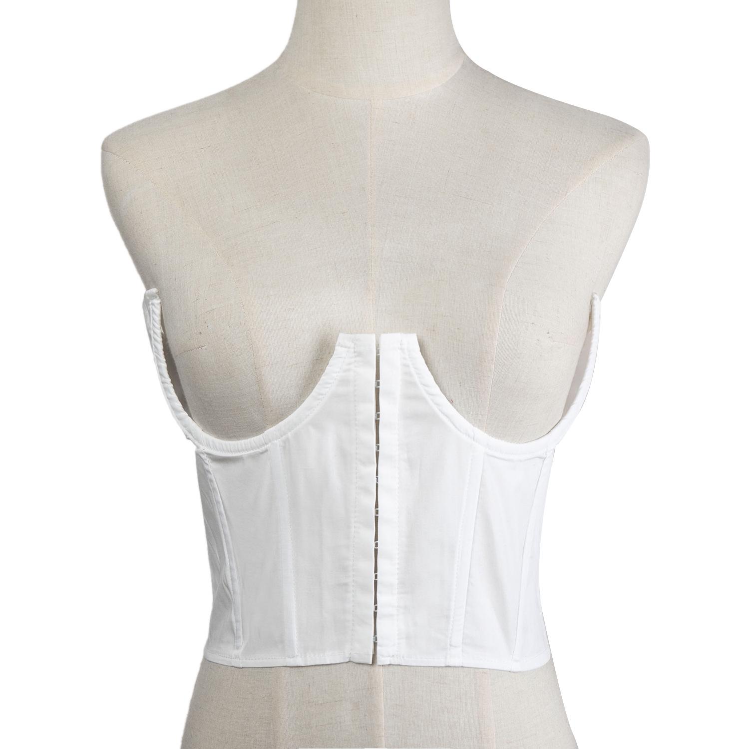 Утягивающий корсет-кинчер для талии из сетки «рыбья кость» с кружевной отделкой белый
Утягивающий корсет-кинчер для талии из сетки «рыбья кость» с кружевной отделкой белый