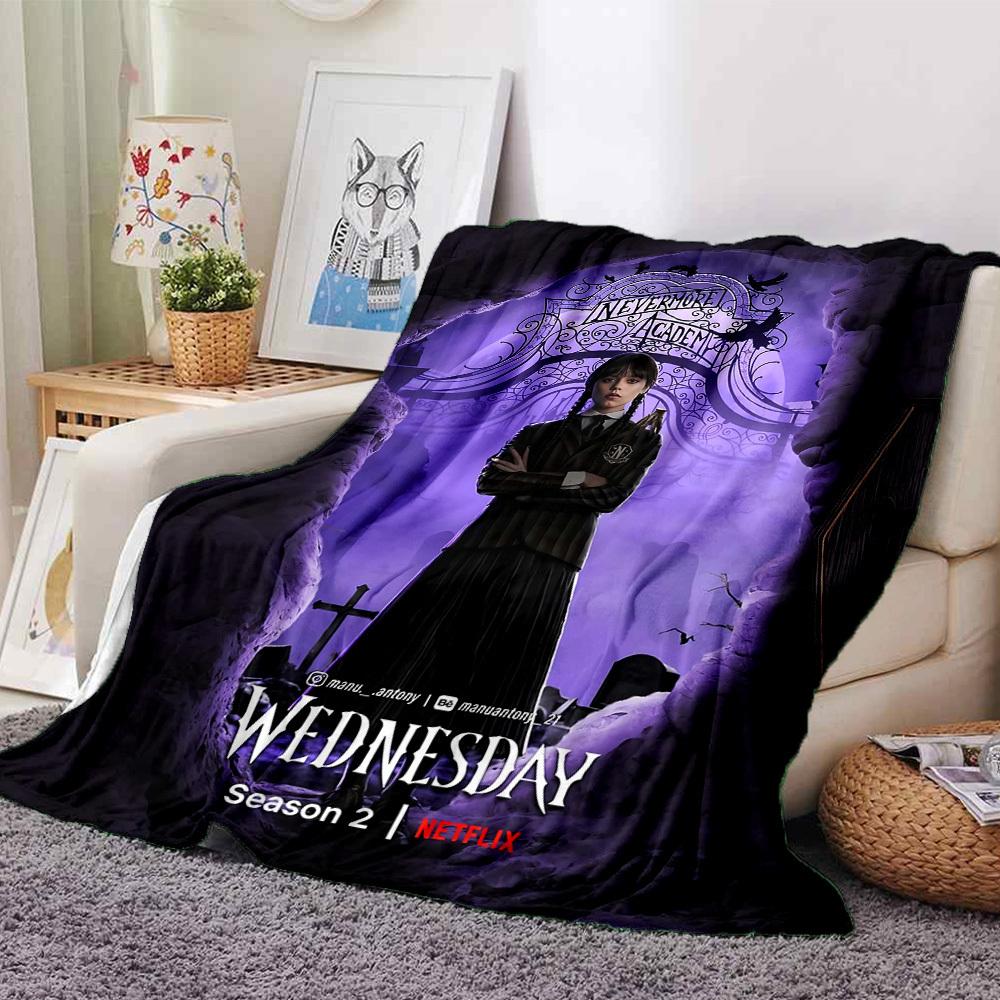 1pc Nevermore Academy Wednesday Soft Flannel All-Season Throw for Home, Office, Outdoor UseDurable Comfort 100579 80cmx120cm(31inx47in)
1pc Nevermore Academy Wednesday Soft Flannel All-Season Throw for Home, Office, Outdoor UseDurable Comfort 100579 80cmx120cm(31inx47in)
