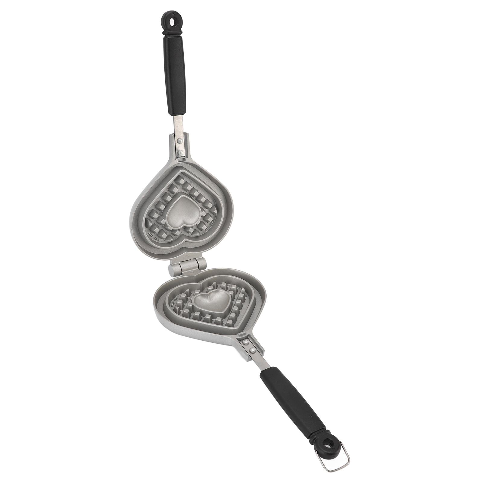 Heart Shape Waffle Pan Nonstick Waffle Maker Pan Double Sided Cake Baking Pan Small Kitchen Appliances Aluminum Alloy L
Heart Shape Waffle Pan Nonstick Waffle Maker Pan Double Sided Cake Baking Pan Small Kitchen Appliances Aluminum Alloy L