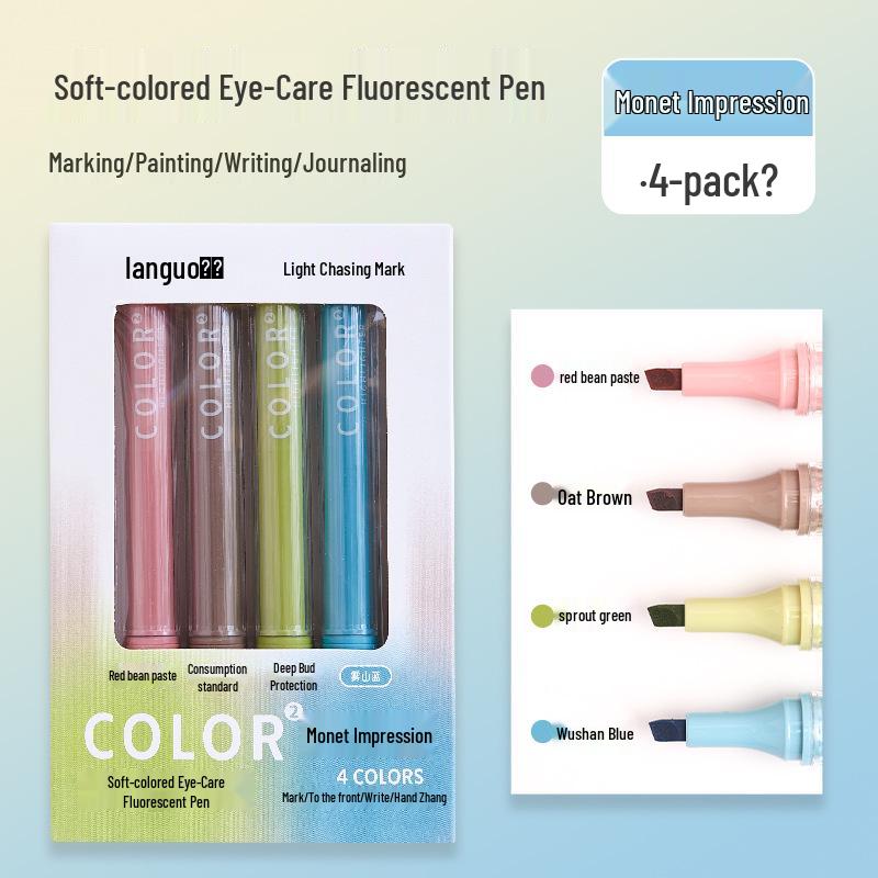 Blue Fruit Cappuccino Highlight Pen: Eye-Friendly, Colorful Fluorescent Note Marker for Students Chisel Tip
Blue Fruit Cappuccino Highlight Pen: Eye-Friendly, Colorful Fluorescent Note Marker for Students Chisel Tip