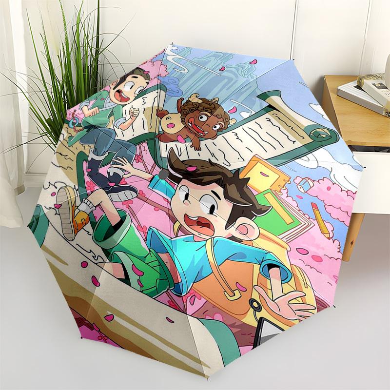 1pc Outdoor Umbrella with Anime Characters, Automatic Opening/Closing, Portable 3-Fold Design, 8-Rib Iron Frame - Perfect Gift for Fans, Traveler
1pc Outdoor Umbrella with Anime Characters, Automatic Opening/Closing, Portable 3-Fold Design, 8-Rib Iron Frame - Perfect Gift for Fans, Traveler