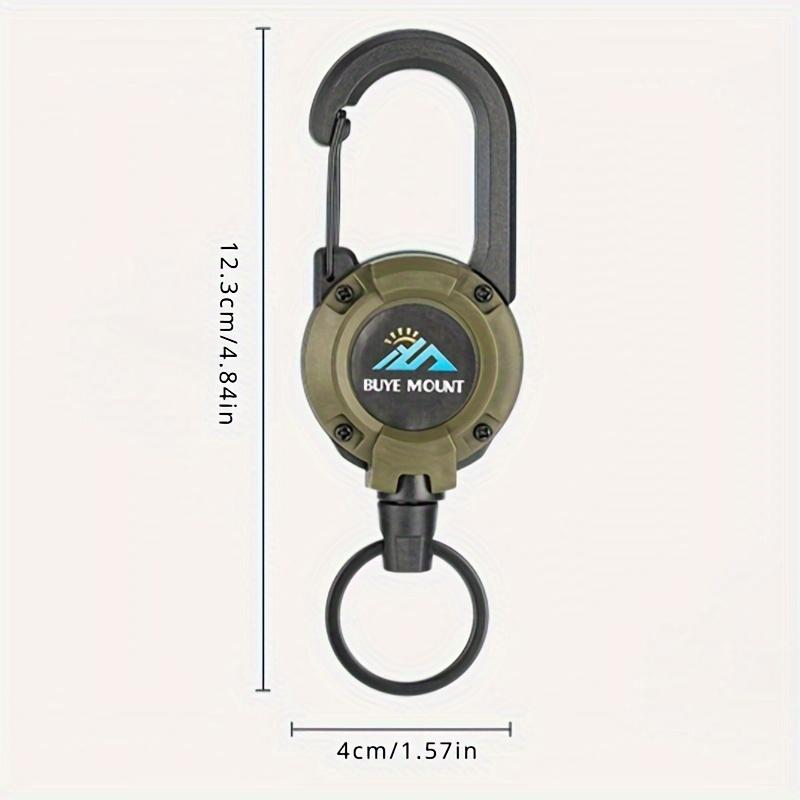 Outdoor Easy Pull Buckle, Retractable Buckle Wire Rope Multifunctional Keychain Camping High Rebound Anti-lost Rope Quick Hanging Buckle зелений
Outdoor Easy Pull Buckle, Retractable Buckle Wire Rope Multifunctional Keychain Camping High Rebound Anti-lost Rope Quick Hanging Buckle зелений