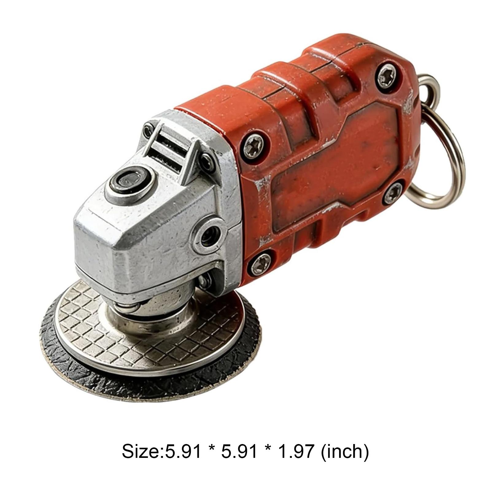 Mini Grinder Keychain Multi-Purpose Creative Grinding Tool Keyring Small 2In1 Grind Toy Keychain for Hardware Enthusiast Gift
Mini Grinder Keychain Multi-Purpose Creative Grinding Tool Keyring Small 2In1 Grind Toy Keychain for Hardware Enthusiast Gift