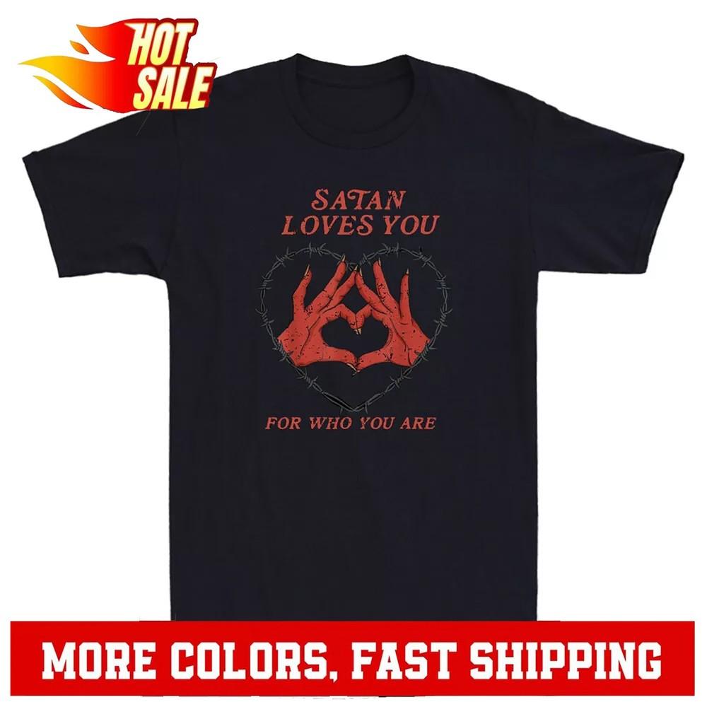 Satan Loves You For Who You Are Funny Saying Quote Gift Vintage Men#039s TShirt Unisex T-Shirt M
Satan Loves You For Who You Are Funny Saying Quote Gift Vintage Men#039s TShirt Unisex T-Shirt M
