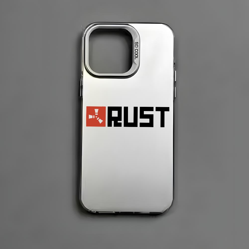 Cool Game R-RUST Phone Case For iPhone 16 15 14 13 12 11 Pro Max Black Matte Multicolor Laser Metallic Aurora Cover iPhone13
Cool Game R-RUST Phone Case For iPhone 16 15 14 13 12 11 Pro Max Black Matte Multicolor Laser Metallic Aurora Cover iPhone13