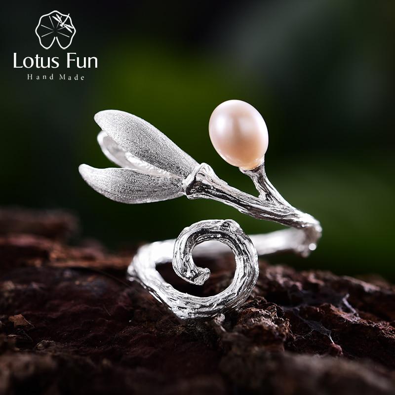 Lotus Fun, милые романтические цветки магнолии, изящные ювелирные изделия, модные простые подарочные кольца для вечеринок с растениями для женщин