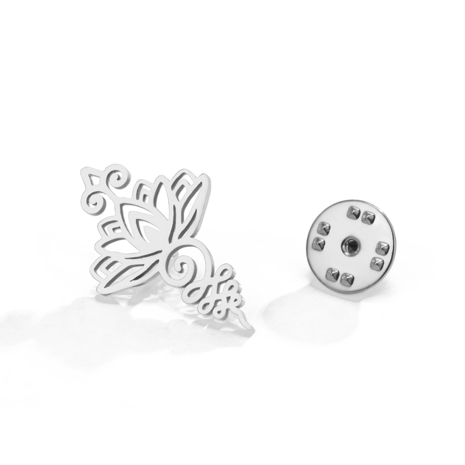 LIKGREAT Minimalist Lotus Flower Brooch for Women Floral Lapel Pin Stainless Steel Buddhist Gift Delicate Daily Wear Accessory
LIKGREAT Minimalist Lotus Flower Brooch for Women Floral Lapel Pin Stainless Steel Buddhist Gift Delicate Daily Wear Accessory