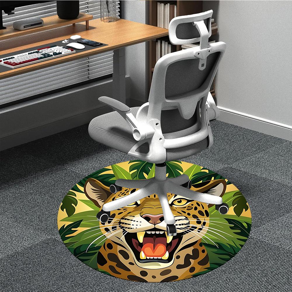 1pc Jaguar, Jungle Print Chair Carpet for Office, Soft Comfortable Mat For Office, Living Room, Bedroom, Machine Washable Carpet yy251112166 80cm by 80cm
1pc Jaguar, Jungle Print Chair Carpet for Office, Soft Comfortable Mat For Office, Living Room, Bedroom, Machine Washable Carpet yy251112166 80cm by 80cm